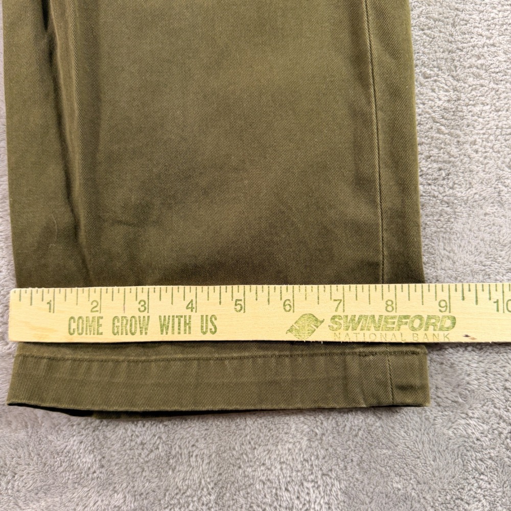 Polo Ralph Lauren Chino Pants Mens 36/30 Olive Green Classic Fit 100% Cotton - Picture 3 of 12